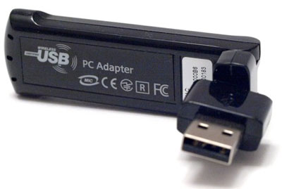 Unsurprisingly, the PC Adapter (HWA) is huge, but it can swivel to allow for a more flexible installation.