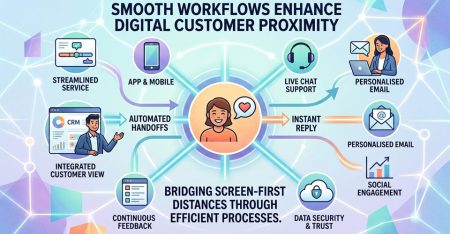 Smooth Workflows Enhance Digital Customer Proximity