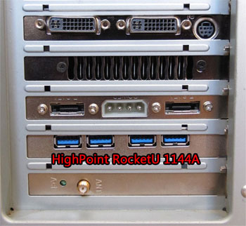 HighPoint RocketU 4-port USB 3.0 Card Review