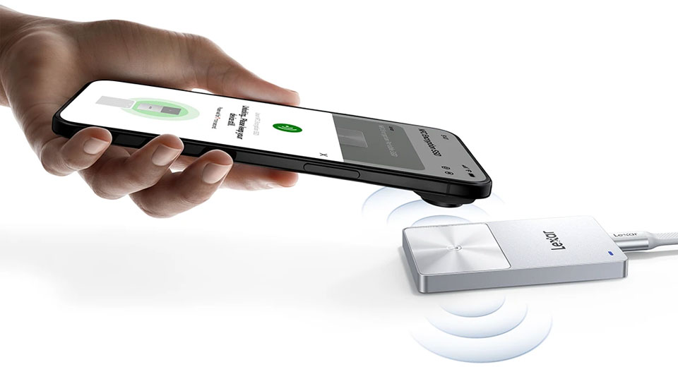 Lexar TouchLock Portable SSD