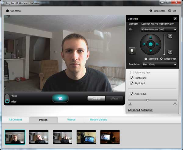 gnist Stat jord Logitech HD Pro Webcam C910 Review