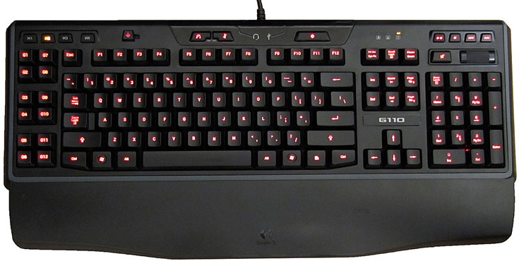 nachtmerrie zeven lekken Logitech G110 Gaming Keyboard Review