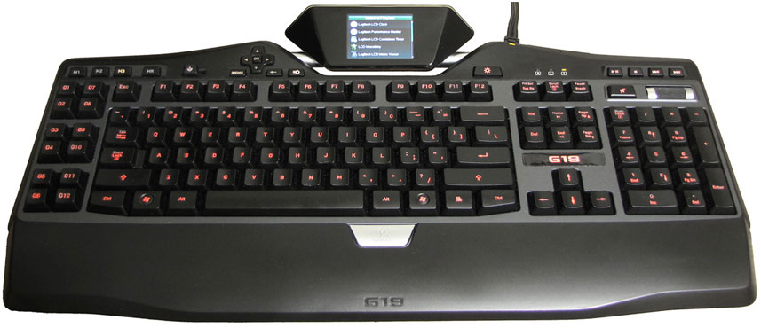 salon halstørklæde Men Logitech G19 Gaming Keyboard Review