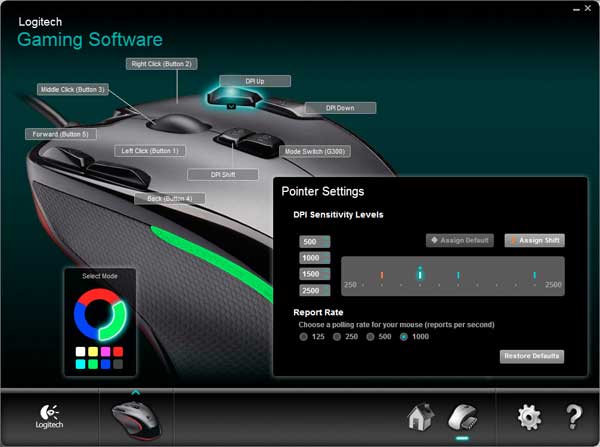 Logitech G300 Mouse Review