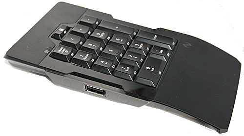 The numpad itself cannot interface with the host PC independently.