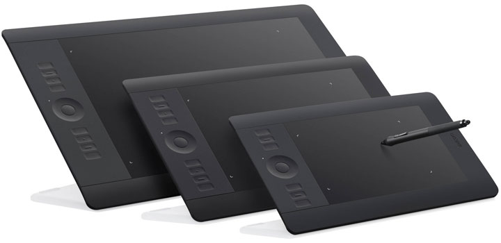 wacom intuos photo s digitális rajztábla fekete cth 490pk n son